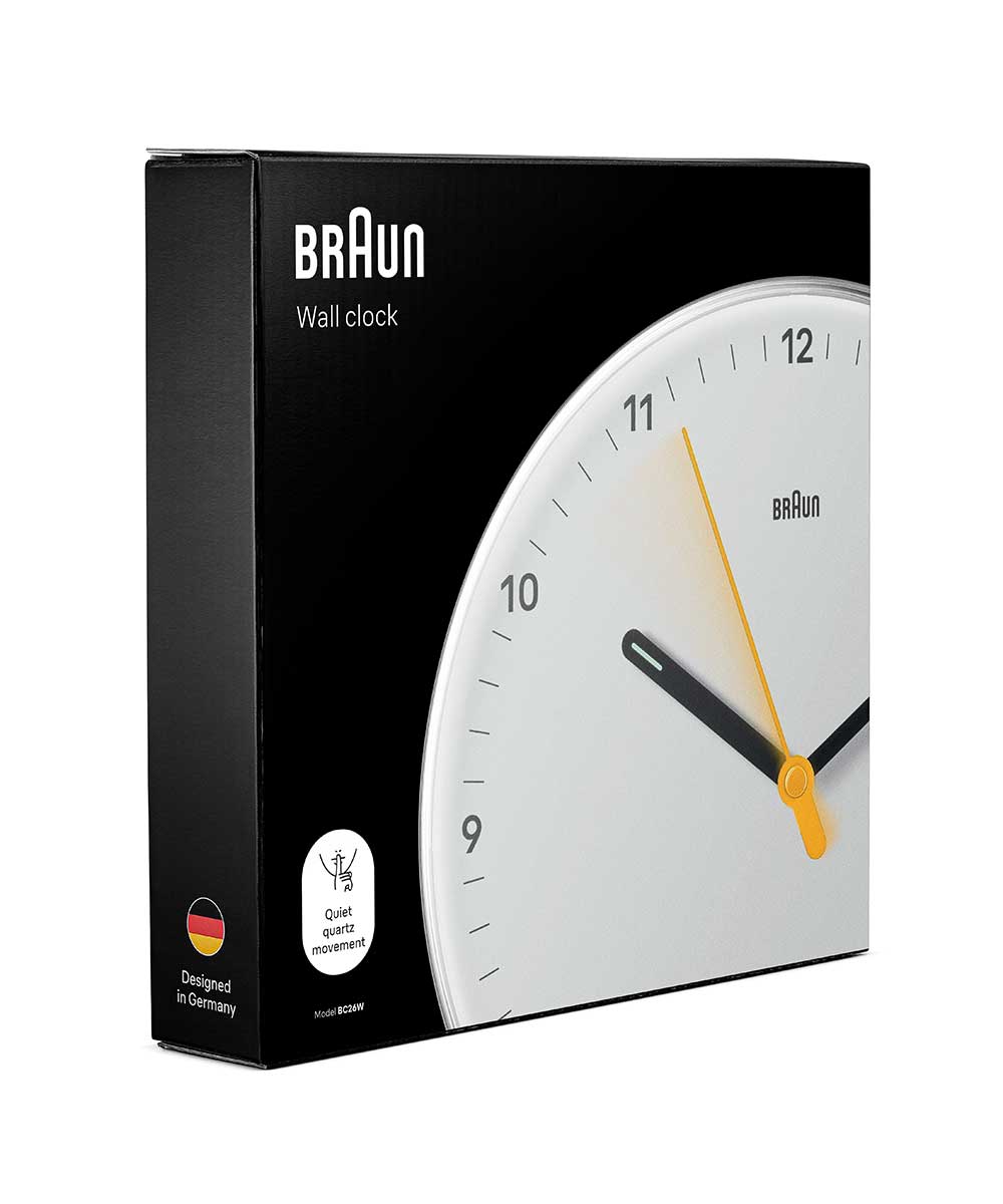 BRAUN(ブラウン)掛け時計 BC026W