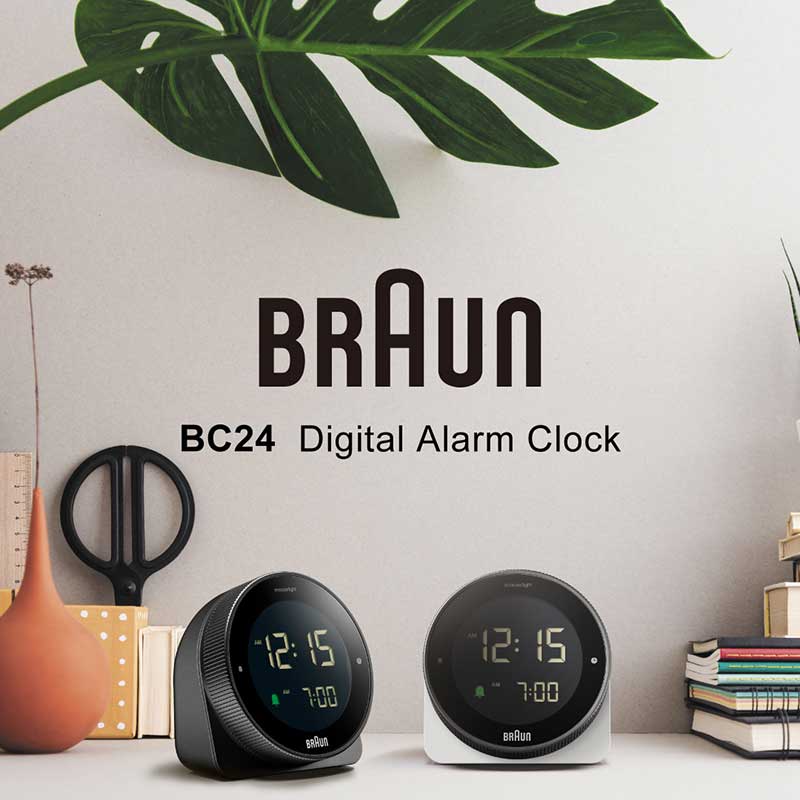 BC24 Rotating bezel Digital Alarm Clock